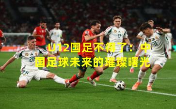 U12国足不得了:中国足球未来的璀璨曙光